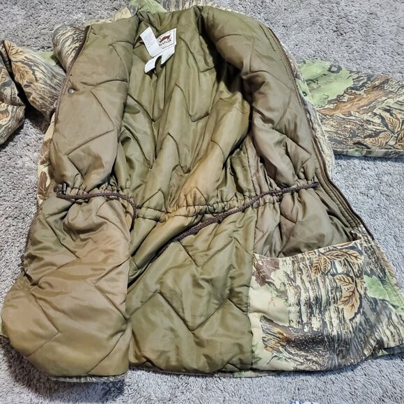 Vintage Duxbak Realtree Camouflage Outdoor Hunting Jacket - XL - Picture 4 of 11